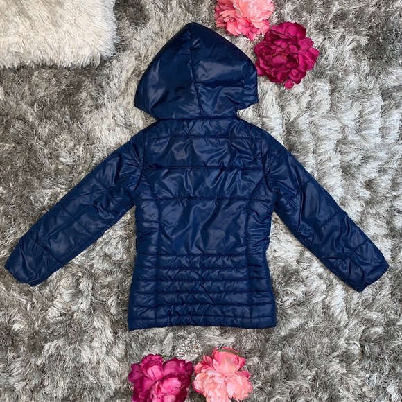 🌸HP❣️ Tommy Hilfiger Puffer Jacket Child M (8/10) - Picture 3 of 8